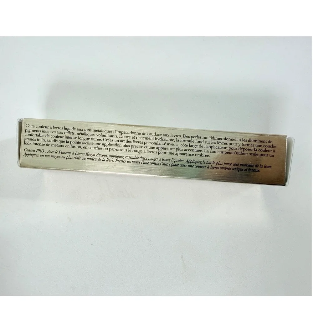 Kevyn Aucoin Lip Color The Molten Metals Titanium Metallic Liquid Gloss